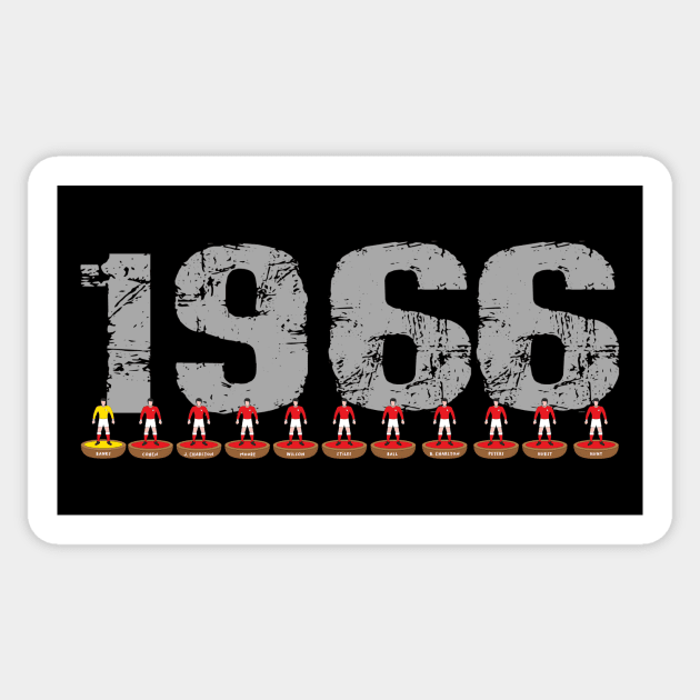 1966 World Cup Final Team Sticker by TerraceTees